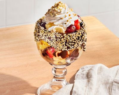 Coupe de fruits décadente